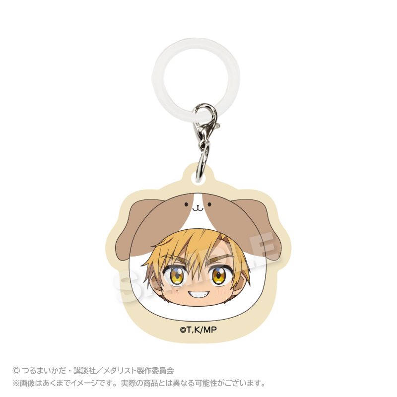 メダリスト まるめいつチャーム 明浦路司 ("Medalist" Marumates Charm Akeuraji Tsukasa)