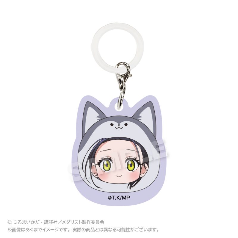 メダリスト まるめいつチャーム 狼嵜光 ("Medalist" Marumates Charm Kamisaki Hikaru)
