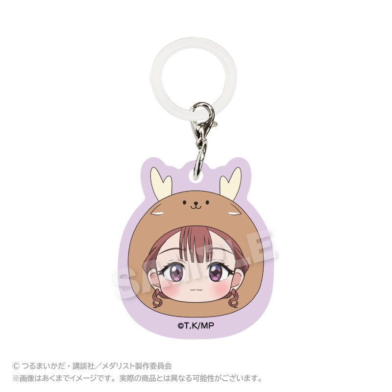 メダリスト まるめいつチャーム 鹿本すず ("Medalist" Marumates Charm Kamoto Suzu)