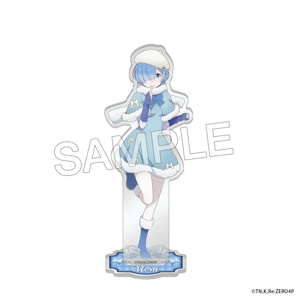 Re:ゼロから始める異世界生活 アクリルスタンドフィギュア Winter Snow Ver. レム ("Re:Zero kara Hajimeru Isekai Seikatsu" Acrylic Stand Figure Winter Snow Ver. Rem)