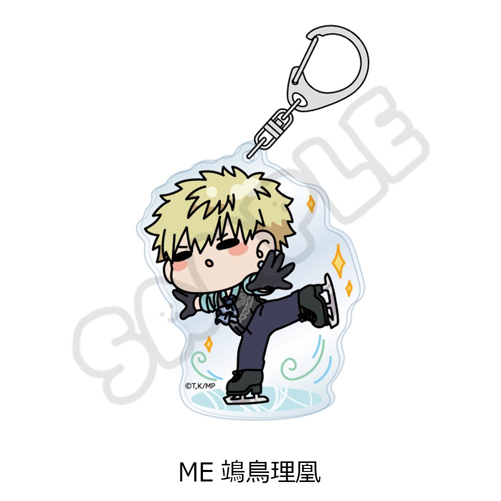 メダリスト アクリルキーホルダー ME 鴗鳥理凰 ("Medalist" Acrylic Key Chain ME Sonidori Rio)