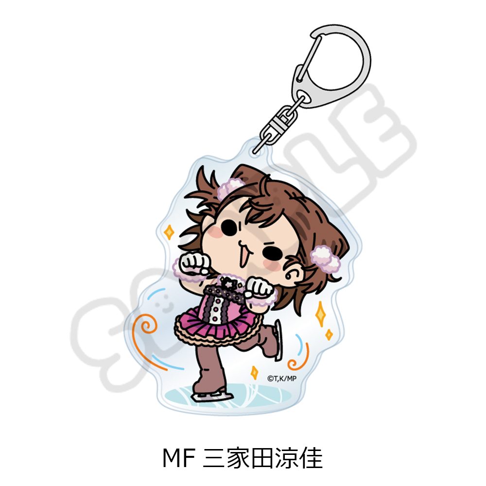 メダリスト アクリルキーホルダー MF 三家田涼佳 ("Medalist" Acrylic Key Chain MF Miketa Ryoka)