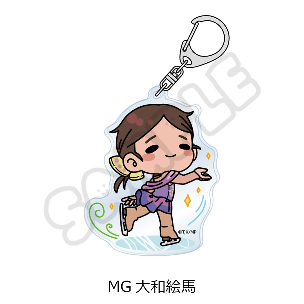 メダリスト アクリルキーホルダー MG 大和絵馬 ("Medalist" Acrylic Key Chain MG Yamato Ema)