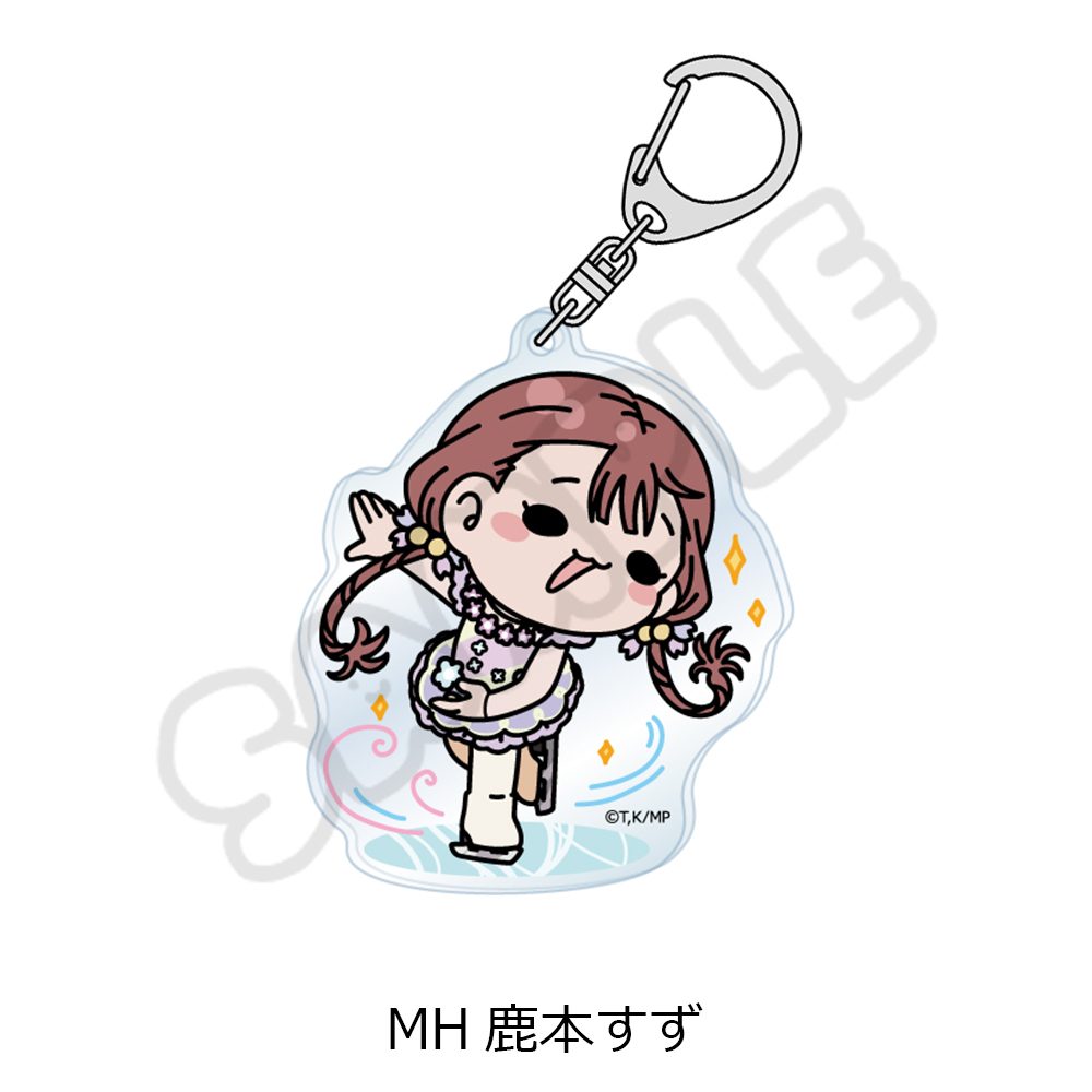 メダリスト アクリルキーホルダー MH 鹿本すず ("Medalist" Acrylic Key Chain MH Kamoto Suzu)