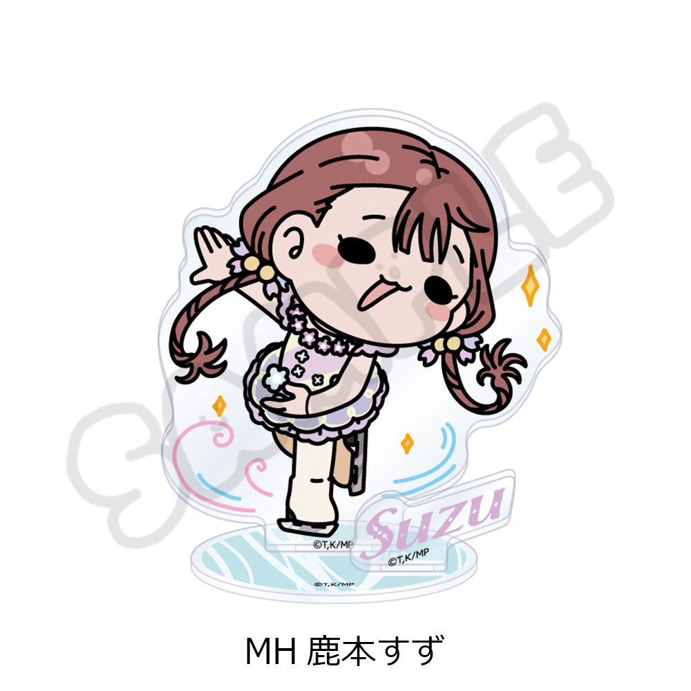 メダリスト アクリルスタンド MH 鹿本すず ("Medalist" Acrylic Stand MH Kamoto Suzu)