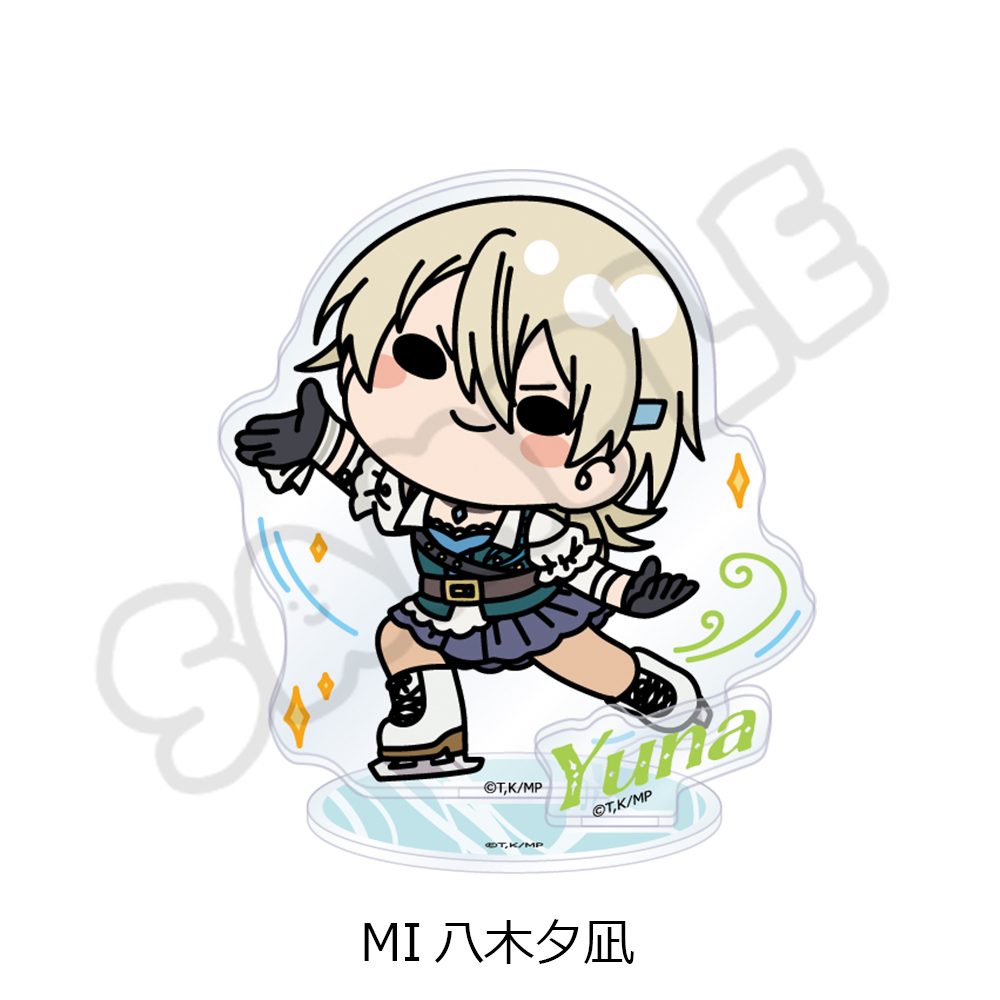 メダリスト アクリルスタンド MI 八木夕凪 ("Medalist" Acrylic Stand MI Yagi Yuna)