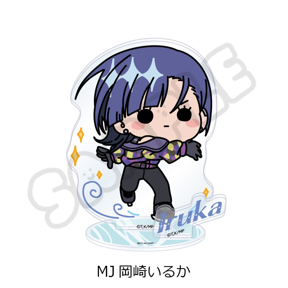 メダリスト アクリルスタンド MJ 岡崎いるか ("Medalist" Acrylic Stand MJ Okazaki Iruka)