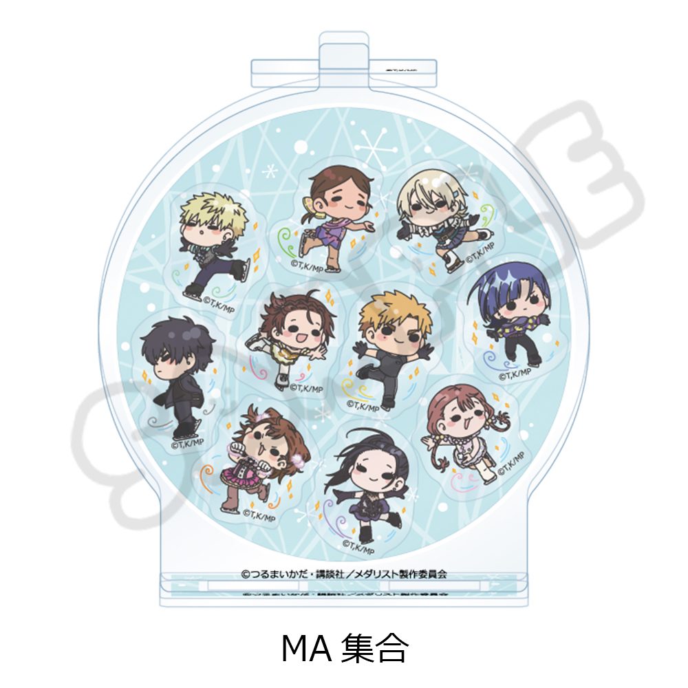 メダリスト ビッグアクリルスタンド MA 集合 ("Medalist" Big Acrylic Stand MA Group)