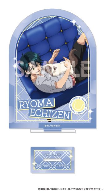 新テニスの王子様 アクリルスタンド-王子様達のリラックスタイム- 1 越前リョーマ ("New The Prince of Tennis" Acrylic Stand -Princes Relax Time- 1 Echizen Ryoma)