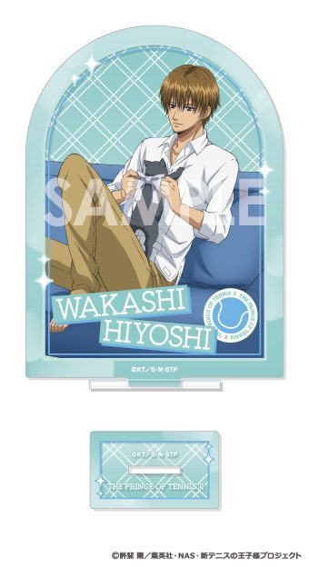 新テニスの王子様 アクリルスタンド-王子様達のリラックスタイム- 5 日吉若 ("New The Prince of Tennis" Acrylic Stand -Princes Relax Time- 5 Hiyoshi Wakashi)