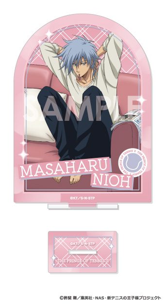新テニスの王子様 アクリルスタンド-王子様達のリラックスタイム- 7 仁王雅治 ("New The Prince of Tennis" Acrylic Stand -Princes Relax Time- 7 Nioh Masaharu)