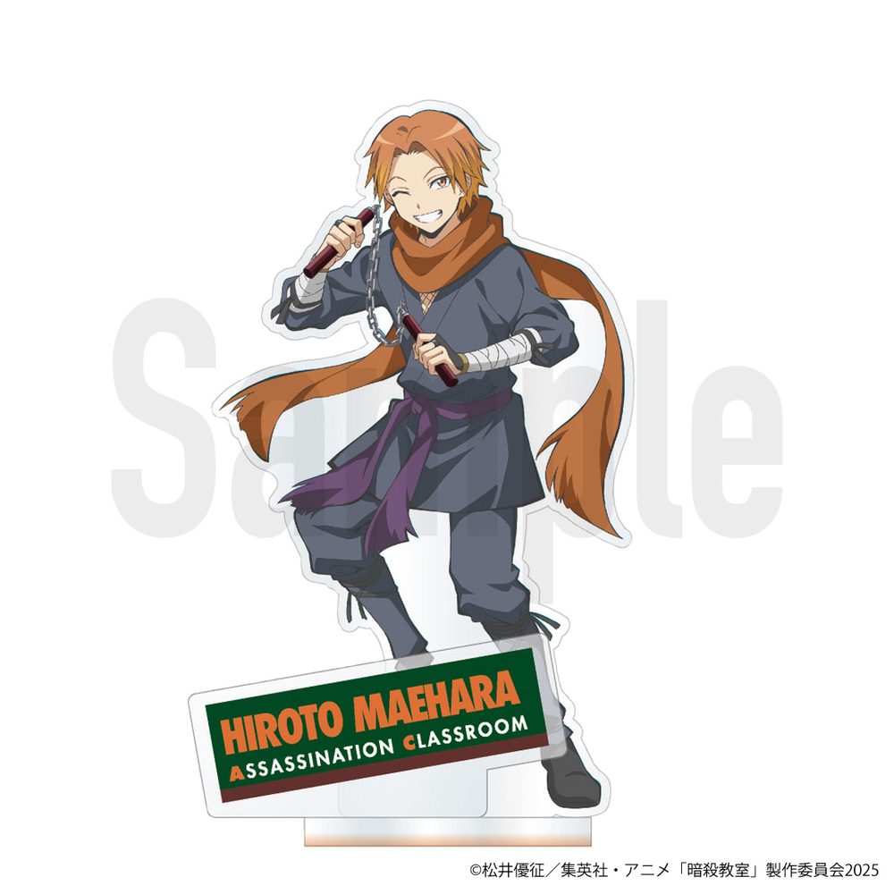 暗殺教室 忍者シリーズ アクリルフィギュア 前原陽斗 忍者Ver. ("Assassination Classroom" Ninja Series Acrylic Figure Maehara Hiroto Ninja Ver.)