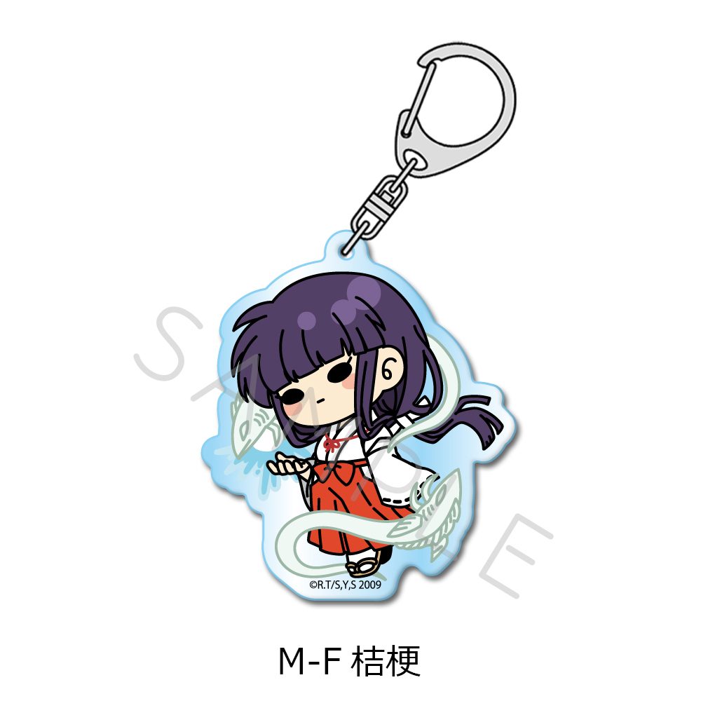 犬夜叉 アクリルキーホルダー M-F 桔梗 ("InuYasha" Acrylic Key Chain M-F Kikyo)
