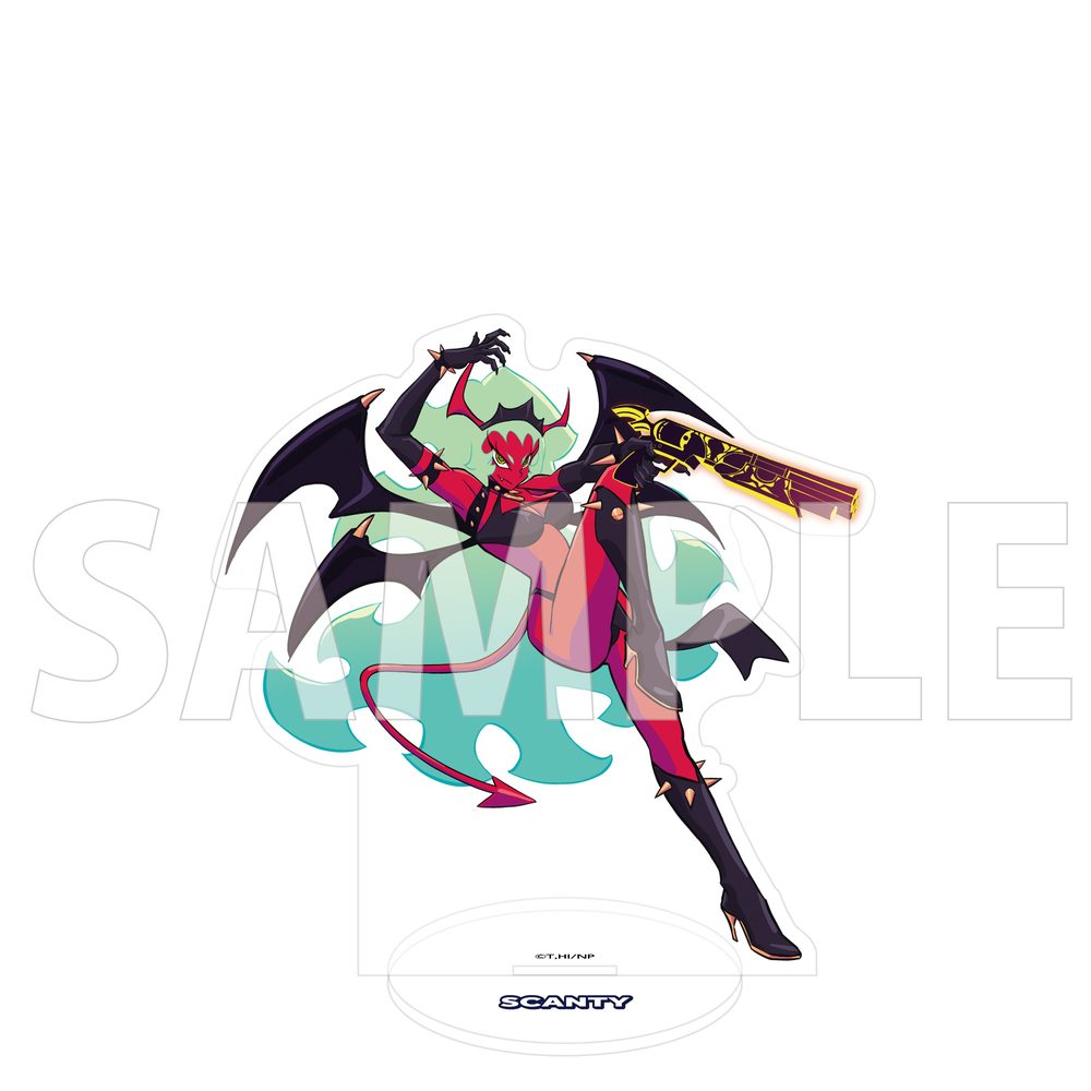 New PANTY & STOCKING with GARTERBELT アクリルスタンドフィギュア リアル等身Ver. スキャンティ ("New Panty & Stocking with Garterbelt" Acrylic Stand Figure Real Life-size Ver. Scanty)