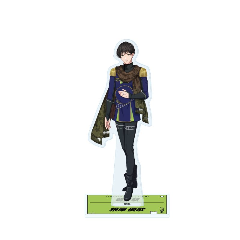 アクリルスタンド STATION IDOL LATCH! 19 根岸優歌(公式イラスト) (Acrylic Stand "STATION IDOL LATCH!" 19 Negishi Yuta (Official Illustration))