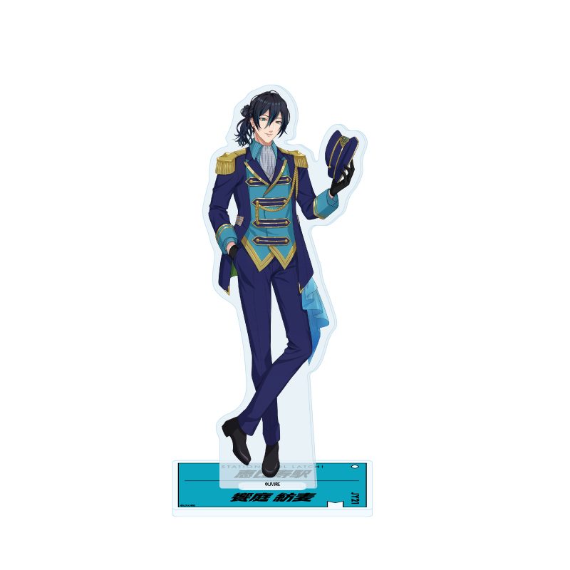 アクリルスタンド STATION IDOL LATCH! 23 饗庭紡麦(公式イラスト) (Acrylic Stand "STATION IDOL LATCH!" 23 Aeba Tsumugi (Official Illustration))