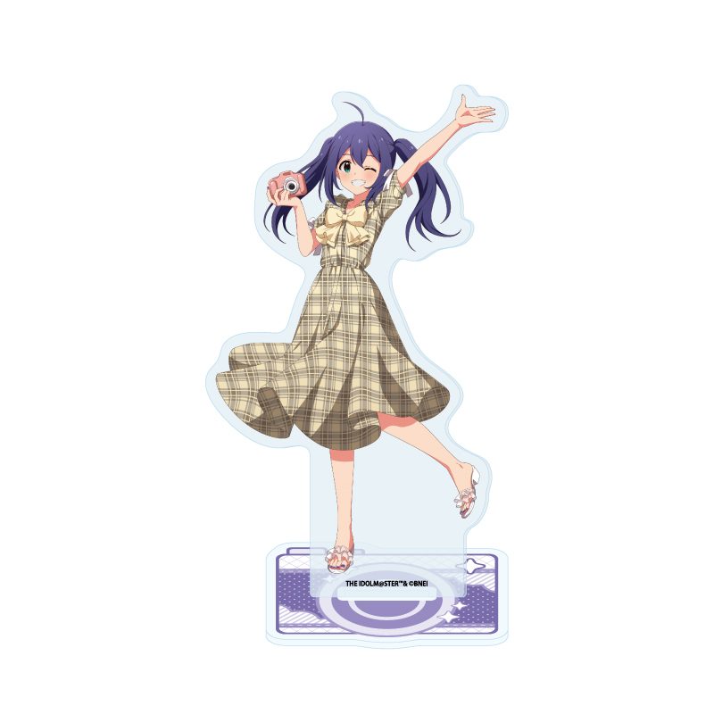 アクリルスタンド アイドルマスター ミリオンライブ! 23 望月杏奈 カメラVer.(描き下ろしイラスト) (Acrylic Stand "The Idolmaster Million Live!" 23 Mochizuki Anna Camera Ver. (Original Illustration))