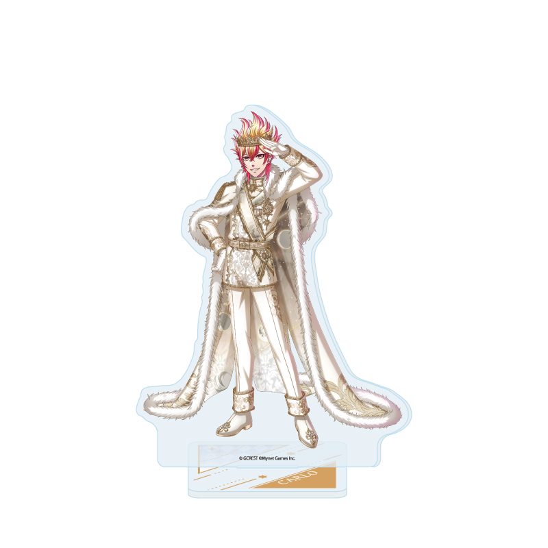 アクリルスタンド 夢王国と眠れる100人の王子様 102 カルロ(公式イラスト) (Acrylic Stand "100 Sleeping Princes and the Kingdom of Dreams" 102 Carlo (Official Illustration))