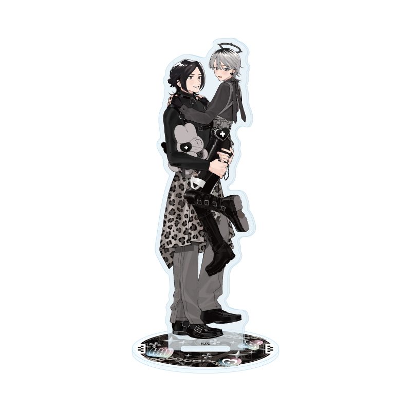 アクリルスタンド 弱虫オメガは溺愛されたい 02 A(描き下ろしイラスト) (Acrylic Stand "Sweet Delicate Omega Boy Want Be Loved Deeply" 02 A (Original Illustration))