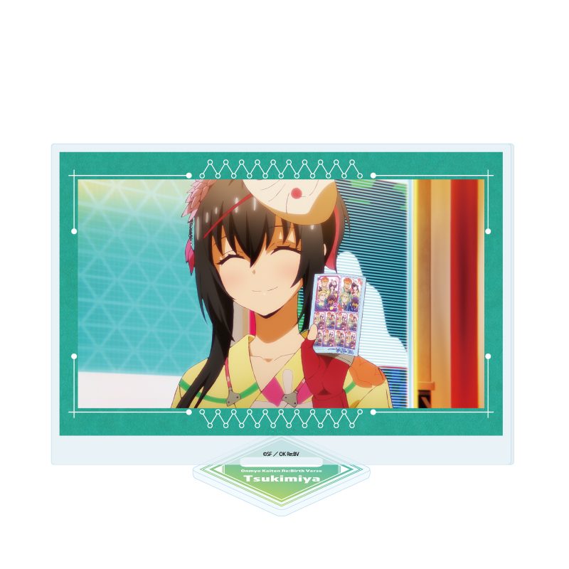 アクリルスタンド 陰陽廻天 Re:バース 10 ツキミヤ パターンB(場面写イラスト) (Acrylic Stand "Onmyo Kaiten Re:Birth Verse" 10 Tsukimiya Pattern B (Scenes Illustration))