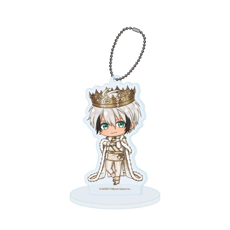 アクリルスタンドキーホルダー 夢王国と眠れる100人の王子様 71 イナミ(ミニキャライラスト) (Acrylic Stand Key Chain "100 Sleeping Princes and the Kingdom of Dreams" 71 Inami (Mini Character Illustration))