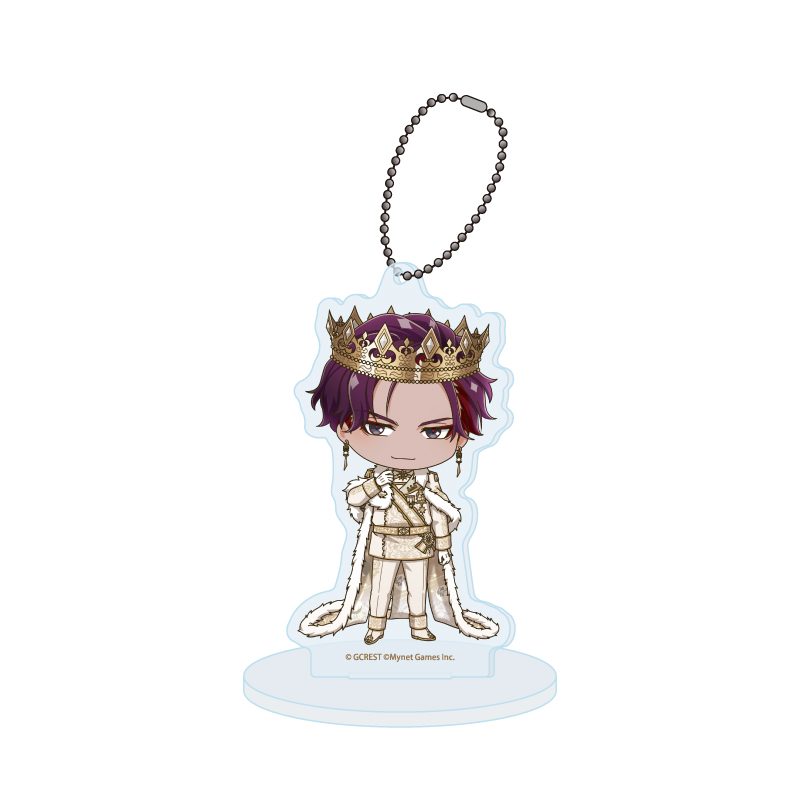 アクリルスタンドキーホルダー 夢王国と眠れる100人の王子様 72 シザネ(ミニキャライラスト) (Acrylic Stand Key Chain "100 Sleeping Princes and the Kingdom of Dreams" 72 Shizane (Mini Character Illustration))