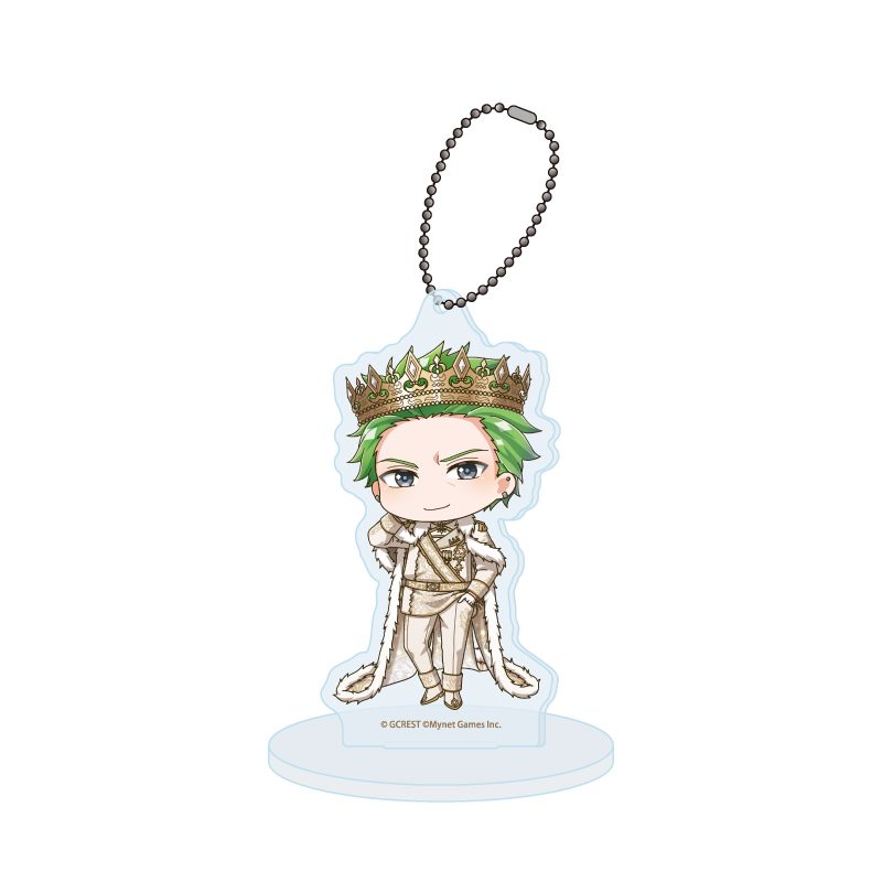 アクリルスタンドキーホルダー 夢王国と眠れる100人の王子様 73 澄快(ミニキャライラスト) (Acrylic Stand Key Chain "100 Sleeping Princes and the Kingdom of Dreams" 73 Sky (Mini Character Illustration))