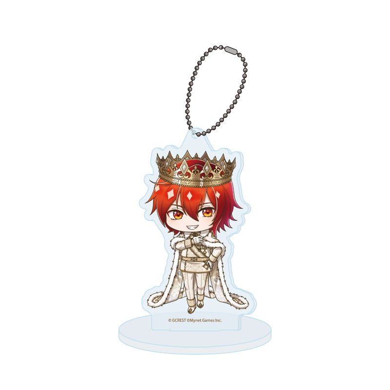 アクリルスタンドキーホルダー 夢王国と眠れる100人の王子様 74 ティーガ(ミニキャライラスト) (Acrylic Stand Key Chain "100 Sleeping Princes and the Kingdom of Dreams" 74 Tiga (Mini Character Illustration))