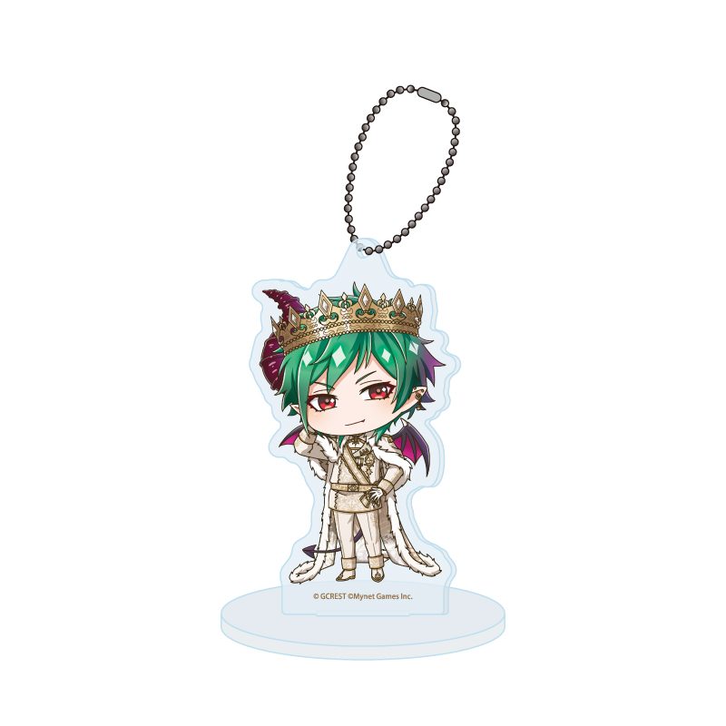 アクリルスタンドキーホルダー 夢王国と眠れる100人の王子様 77 ウェディ(ミニキャライラスト) (Acrylic Stand Key Chain "100 Sleeping Princes and the Kingdom of Dreams" 77 Vedy (Mini Character Illustration))