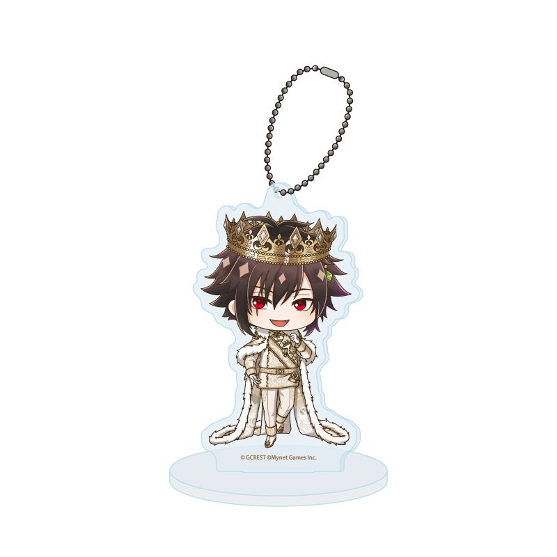 アクリルスタンドキーホルダー 夢王国と眠れる100人の王子様 78 ウェルガー(ミニキャライラスト) (Acrylic Stand Key Chain "100 Sleeping Princes and the Kingdom of Dreams" 78 Welger (Mini Character Illustration))