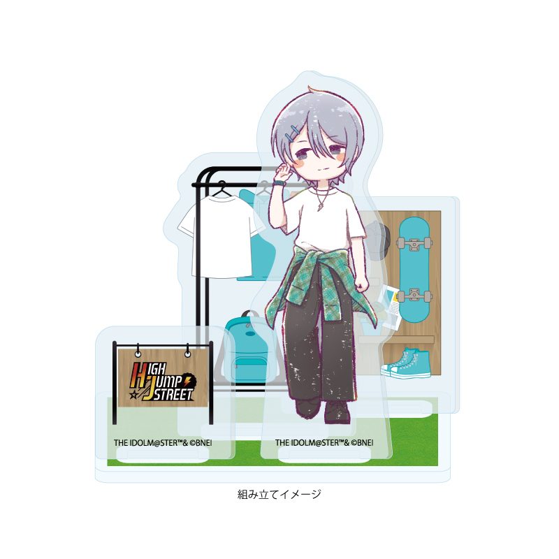 アクリルスタンドプレート アイドルマスター SideM 03 榊夏来(グラフアートイラスト) (Acrylic Stand Plate "The Idolmaster SideM" 03 Sakaki Natsuki (Graff Art Illustration))