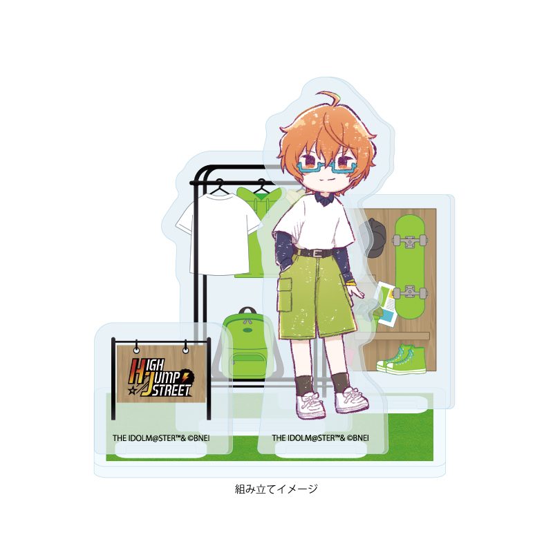 アクリルスタンドプレート アイドルマスター SideM 07 蒼井享介(グラフアートイラスト) (Acrylic Stand Plate "The Idolmaster SideM" 07 Aoi Kyosuke (Graff Art Illustration))