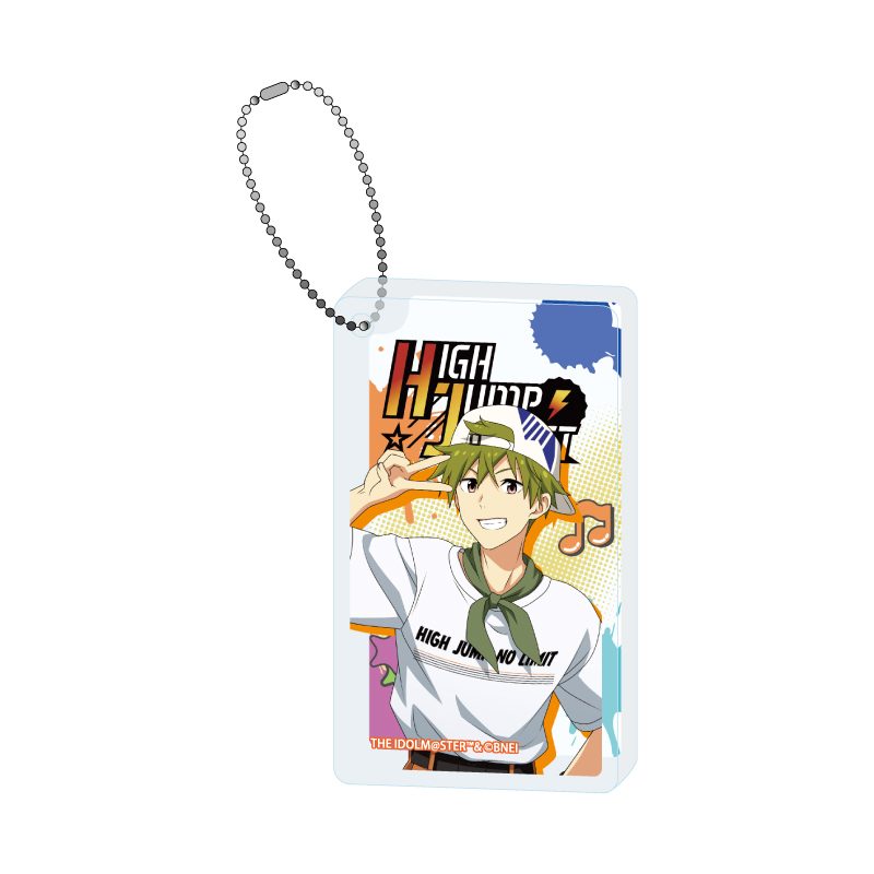 アクリルブロックキーホルダー アイドルマスター SideM 01 秋山隼人(描き下ろしイラスト) (Acrylic Block Key Chain "The Idolmaster SideM" 01 Akiyama Hayato (Original Illustration))