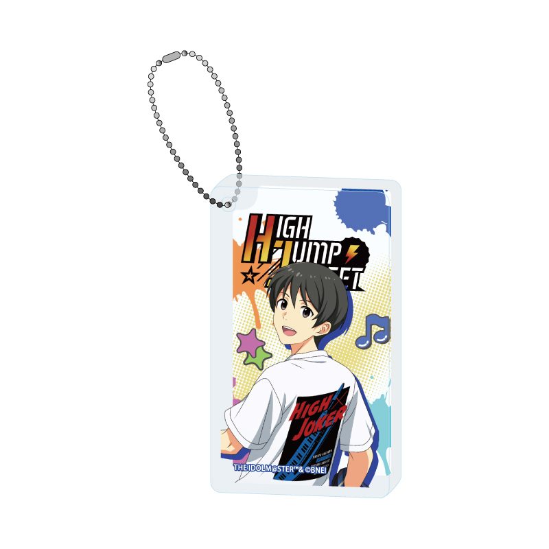 アクリルブロックキーホルダー アイドルマスター SideM 02 冬美旬(描き下ろしイラスト) (Acrylic Block Key Chain "The Idolmaster SideM" 02 Fuyumi Jun (Original Illustration))
