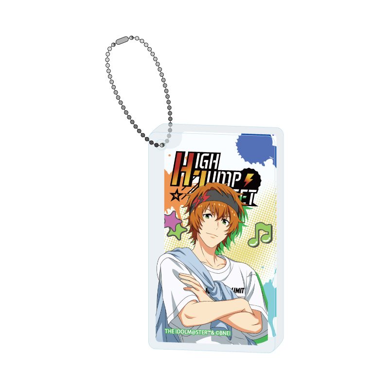 アクリルブロックキーホルダー アイドルマスター SideM 04 若里春名(描き下ろしイラスト) (Acrylic Block Key Chain "The Idolmaster SideM" 04 Wakazato Haruna (Original Illustration))
