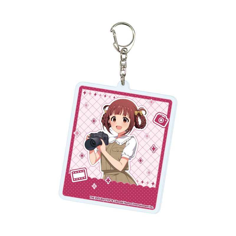 デカアクリルキーホルダー アイドルマスター ミリオンライブ! 03 松田亜利沙 カメラVer.(描き下ろしイラスト) (Deka Acrylic Key Chain "The Idolmaster Million Live!" 03 Matsuda Arisa Camera Ver. (Original Illustration))