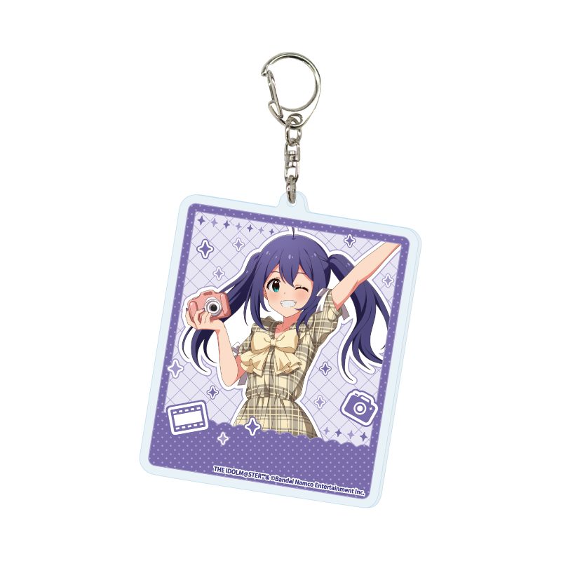 デカアクリルキーホルダー アイドルマスター ミリオンライブ! 04 望月杏奈 カメラVer.(描き下ろしイラスト) (Deka Acrylic Key Chain "The Idolmaster Million Live!" 04 Mochizuki Anna Camera Ver. (Original Illustration))