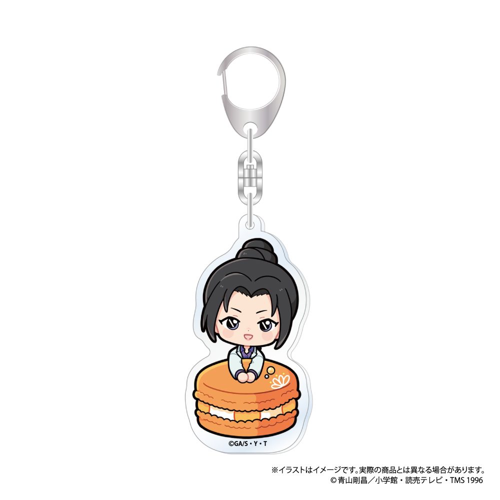 名探偵コナン アクリルキーホルダー 上原由衣SD(マカロンVol.1) ("Detective Conan" Acrylic Key Chain Uehara Yui SD (Macaron Vol. 1))
