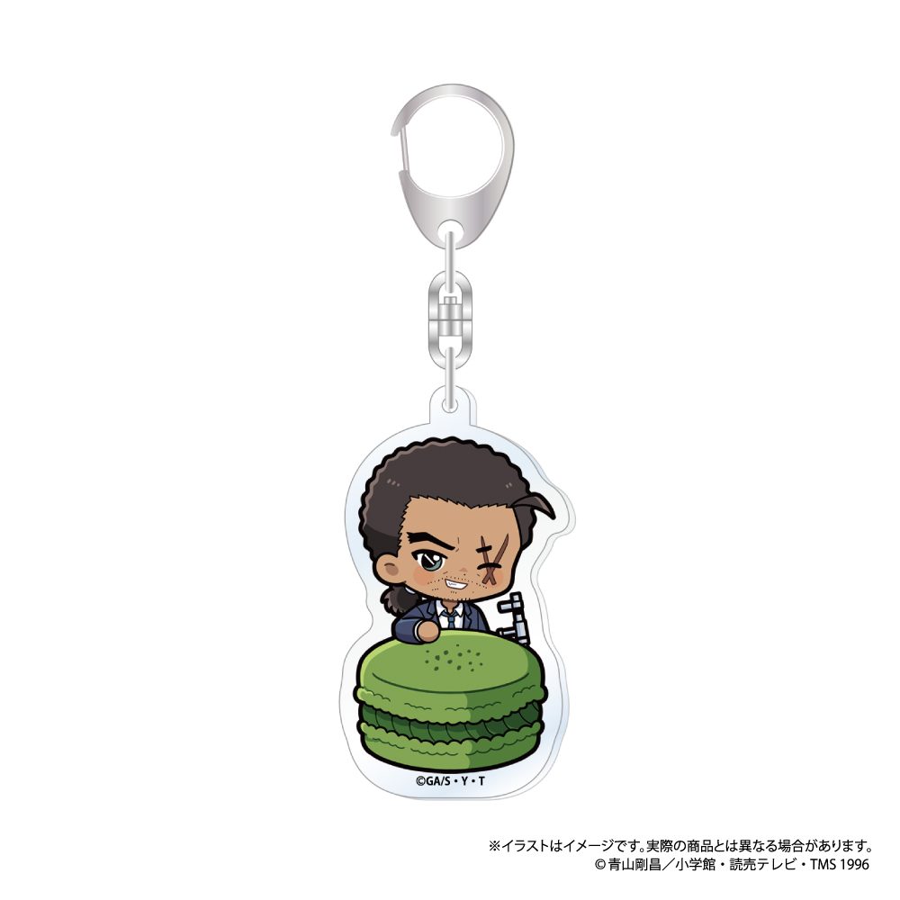 名探偵コナン アクリルキーホルダー 大和敢助SD(マカロンVol.1) ("Detective Conan" Acrylic Key Chain Yamato Kansuke SD (Macaron Vol. 1))