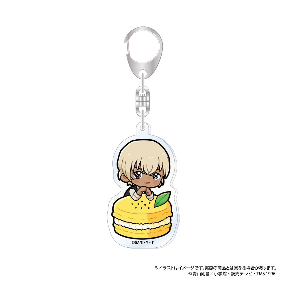 名探偵コナン アクリルキーホルダー 安室透SD(マカロンVol.1) ("Detective Conan" Acrylic Key Chain Amuro Toru SD (Macaron Vol. 1))