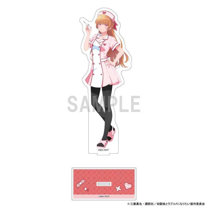 幼馴染とはラブコメにならない BIGアクリルスタンド 火威灯 ナースVer. ("You Can't Be In a Rom-Com with Your Childhood Friends!" Big Acrylic Stand Hiodoshi Akari Nurse Ver.)