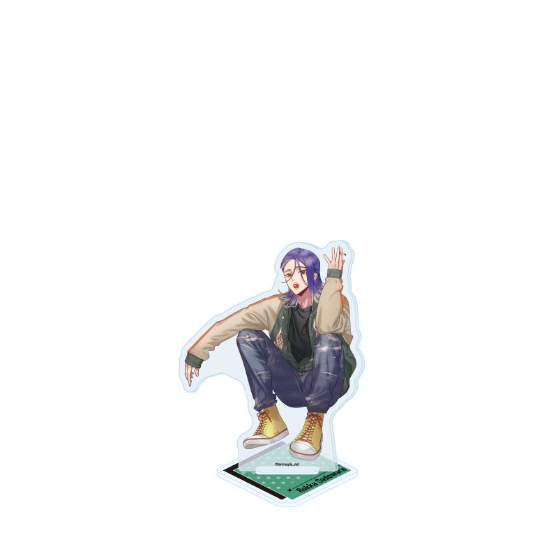アクリルスタンド Stellar Calendar 10 佐土原六華(公式イラスト) (Acrylic Stand "Stellar Calendar" 10 Sadowara Rokka (Official Illustration))