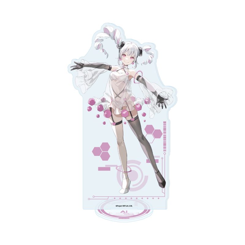 アクリルスタンド VIRTUAL GIRL @ WORLD'S END 01 アイ(公式イラスト) (Acrylic Stand "Virtual Girl @ World's End" 01 Ai (Official Illustration))