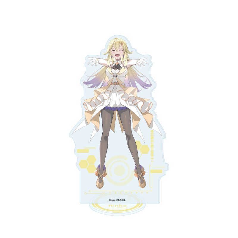 アクリルスタンド VIRTUAL GIRL @ WORLD'S END 02 リンカ(公式イラスト) (Acrylic Stand "Virtual Girl @ World's End" 02 Rinka (Official Illustration))