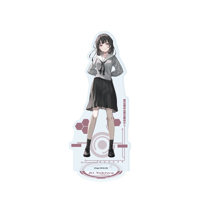 アクリルスタンド VIRTUAL GIRL @ WORLD'S END 04 常盤愛(公式イラスト) (Acrylic Stand "Virtual Girl @ World's End" 04 Tokiwa Ai (Official Illustration))