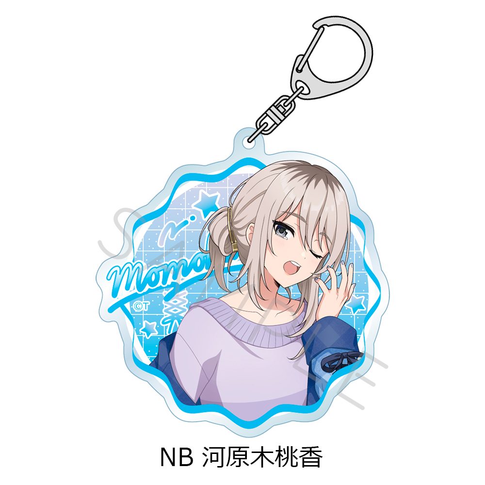 ガールズバンドクライ 第4弾 アクリルキーホルダー NB 河原木桃香 ("Girls Band Cry" Vol. 4 Acrylic Key Chain NB Kawaragi Momoka)