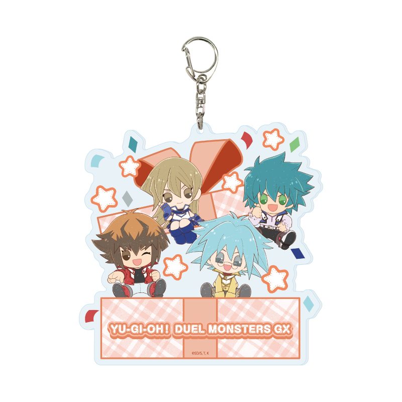 デカアクリルキーホルダー 遊☆戯☆王デュエルモンスターズGX 01 集合A(ぽてぬいアート) (Deka Acrylic Key Chain "Yu-Gi-Oh! Duel Monsters GX" 01 Group A (Potenui Art))