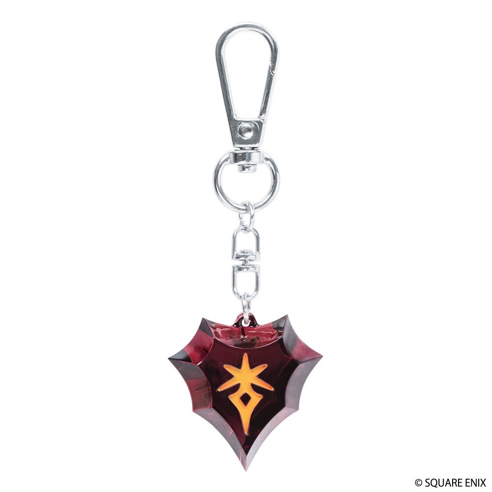 ファイナルファンタジーXIV ジョブアクリルキーホルダー 暗黒騎士 ("Final Fantasy XIV" Acrylic Job Key Chain Dark Knight)