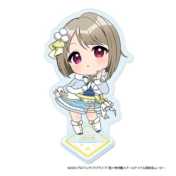 ラブライブ!虹ヶ咲学園スクールアイドル同好会 ぷちちょこアクリルスタンド 中須かすみ ウィンター衣装Ver. ("Love Live! Nijigasaki High School Idol Club" Puchichoko Acrylic Stand Nakasu Kasumi Winter Costume Ver.)