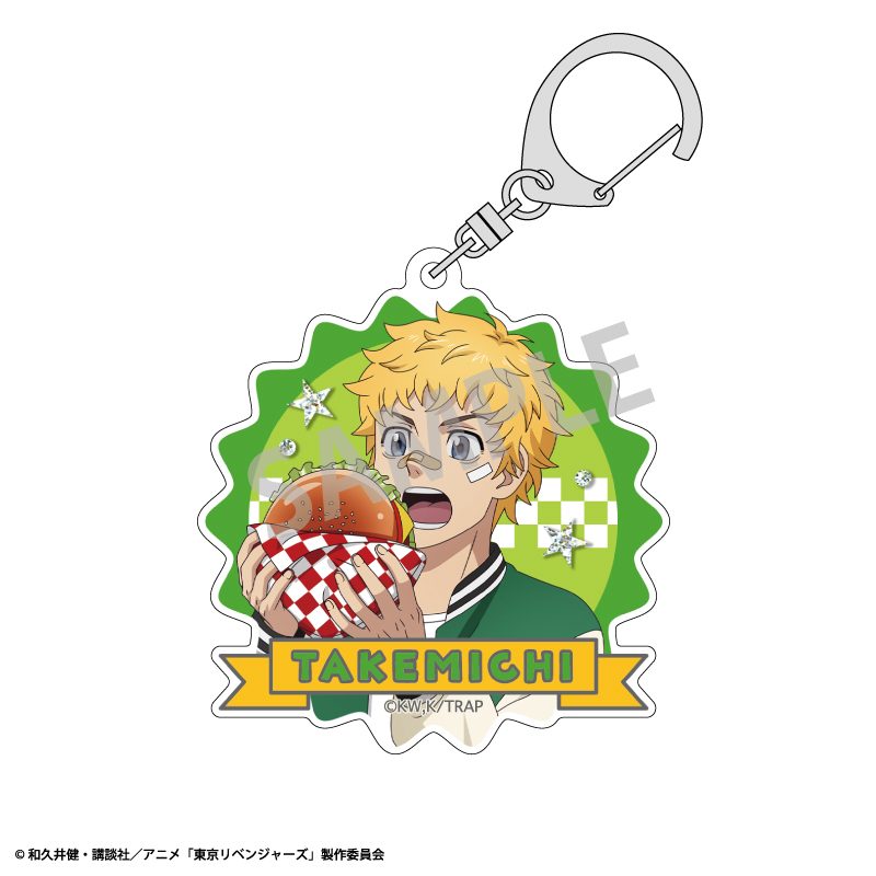 東京リベンジャーズ アクリルキーホルダー 花垣武道 Welcome diner ("Tokyo Revengers" Acrylic Key Chain Hanagaki Takemichi Welcome Diner)